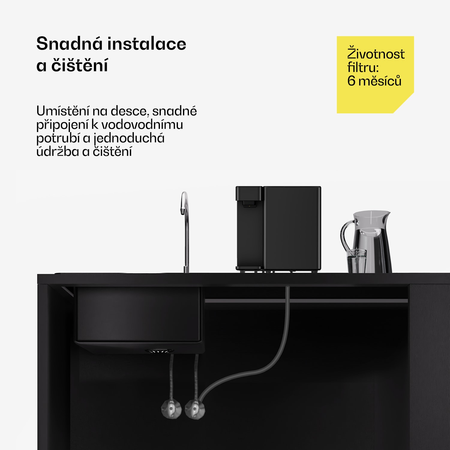 Velaire dávkovač vody a ledu | 3600 l | PAC filtr | 160 W | Dotykový ovládací panel 