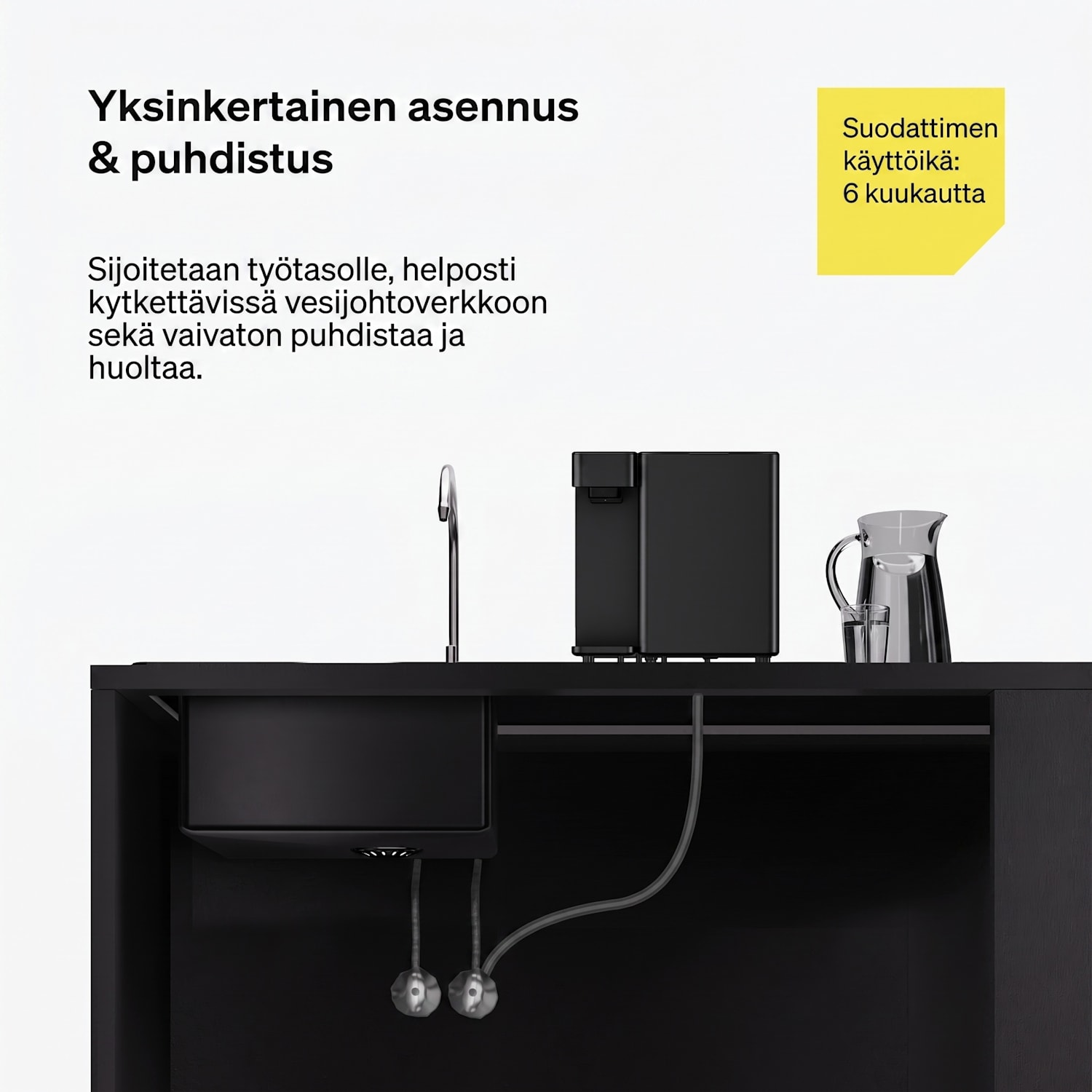 Velaire vesija jääpalakone | 3600 l | PAC-suodatin | 160 W | kosketuspaneeli 