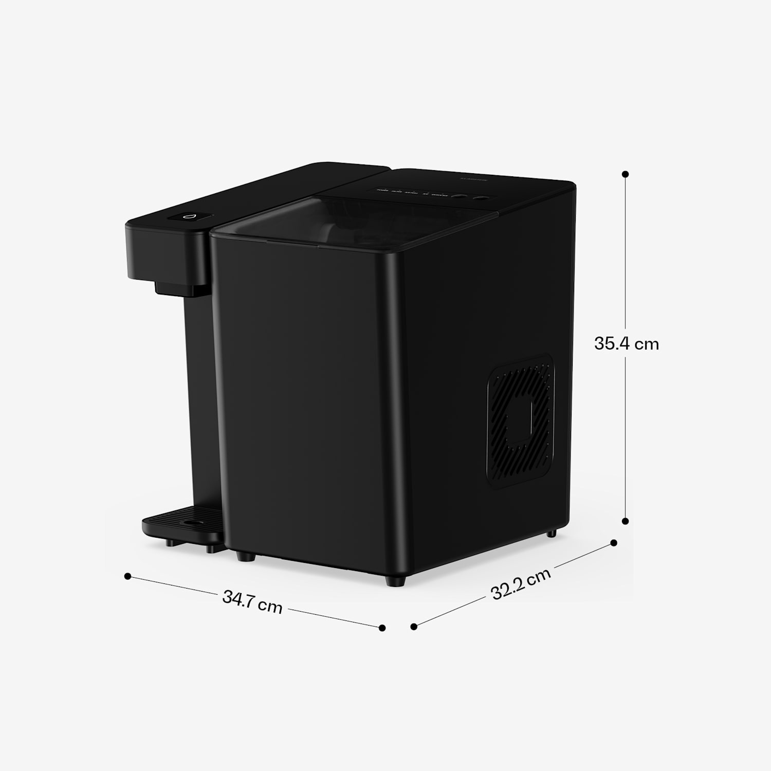 Velaire vesija jääpalakone | 3600 l | PAC-suodatin | 160 W | kosketuspaneeli 