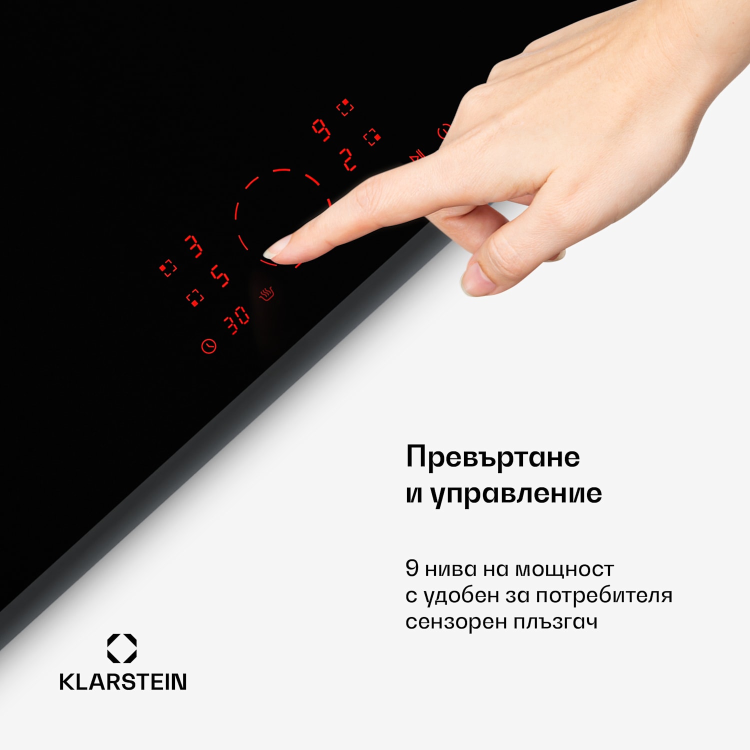 RedFlame индукционен плот | Модерен, елегантен и мощен | 4 зони за готвене | 7000 W | 60 см 