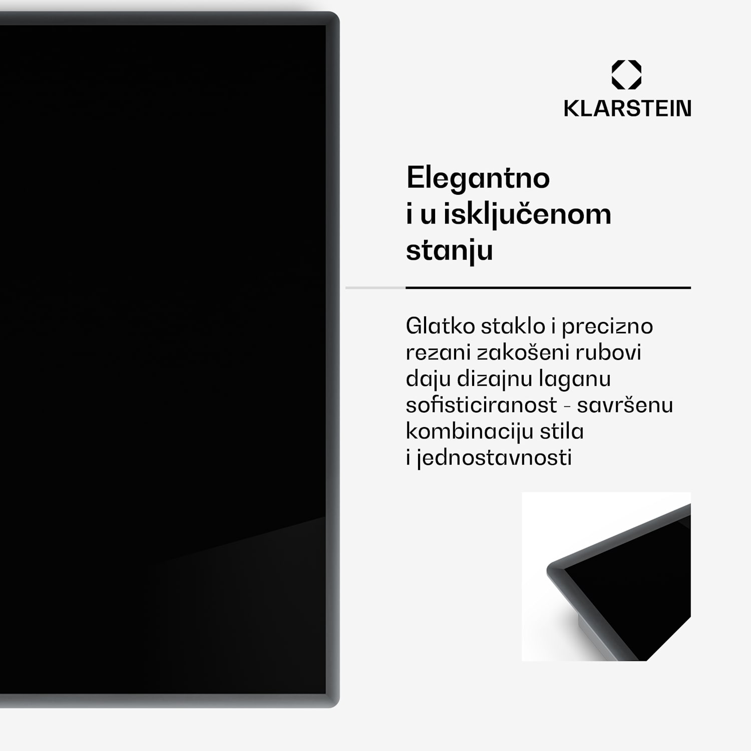 Indukcijska ploča za kuhanje RedFlame | Moderna, elegantna i snažna | 4 zone za kuhanje | 7000 W | 60 cm 