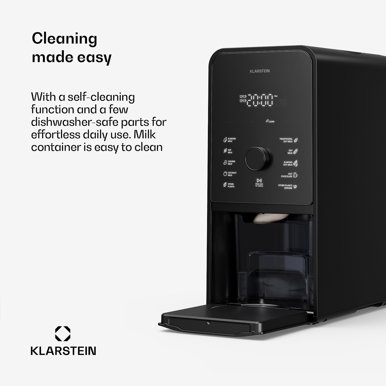 Marcia Touch máquina de leite de noz 1,2 litros 6 lâminas em aço inox 1200 W 10 + 2 programas 