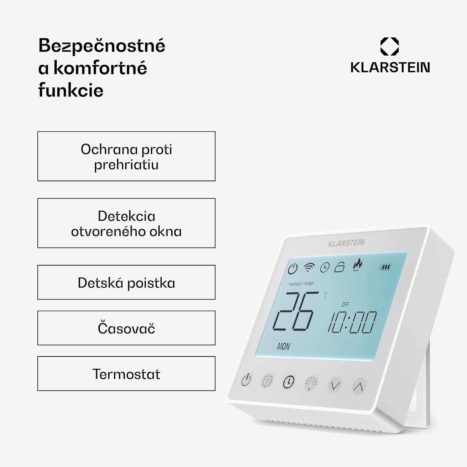 Wondersky infračervený panel | 360 W | 4 - 8 m² | Minimalistický dizajn | 60 cm x 60 cm 360 W