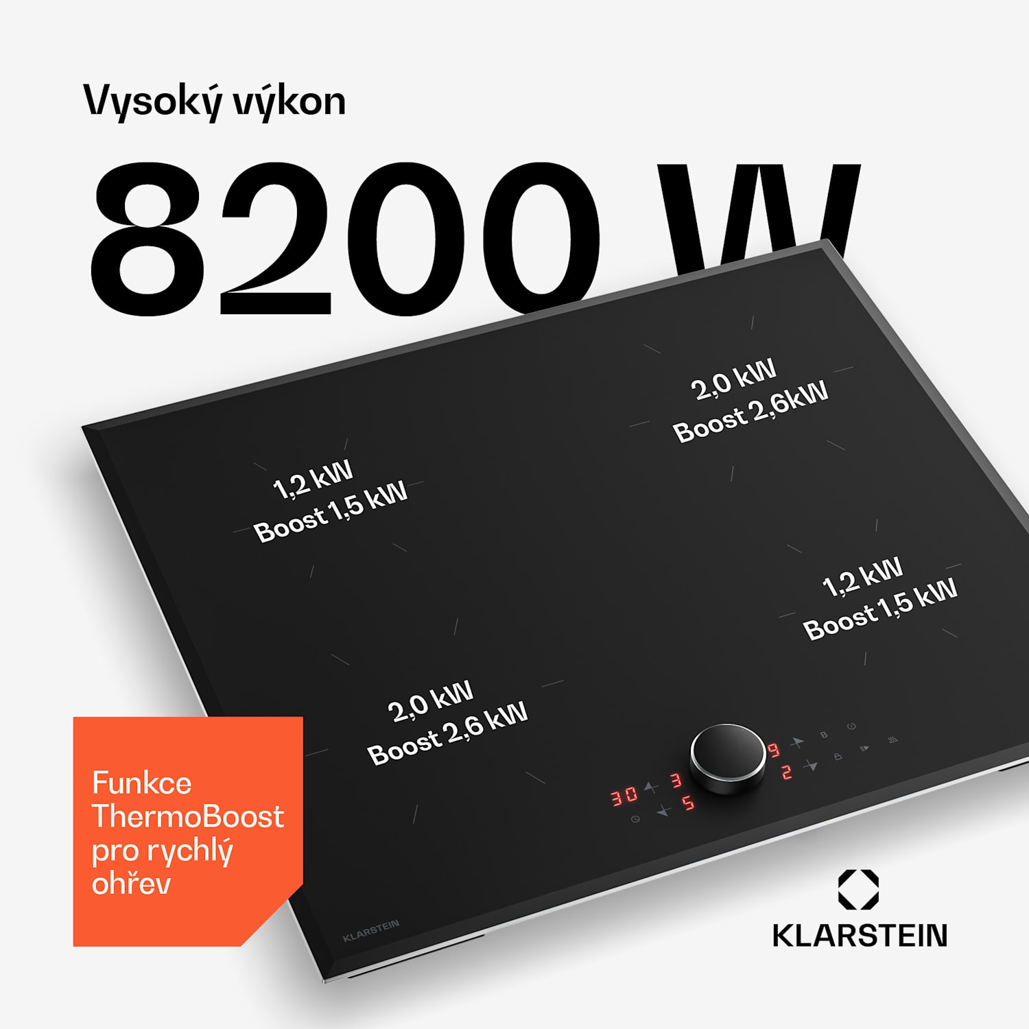 Indukční varná deska Magnichef | 4 varné zóny | Moderní a inovativní | 8200 W | 60 cm 