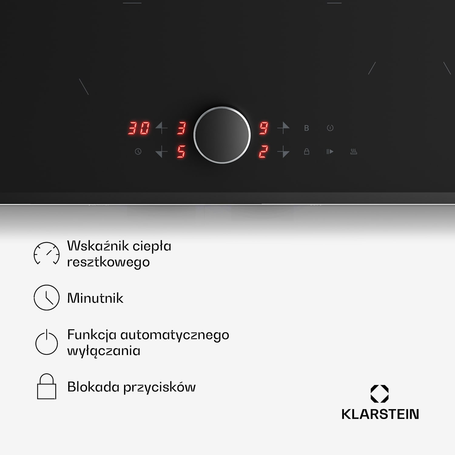 Płyta indukcyjna Magnichef | 4 strefy grzewcze | Nowoczesna & innowacyjna | 8200 W | 60 cm 