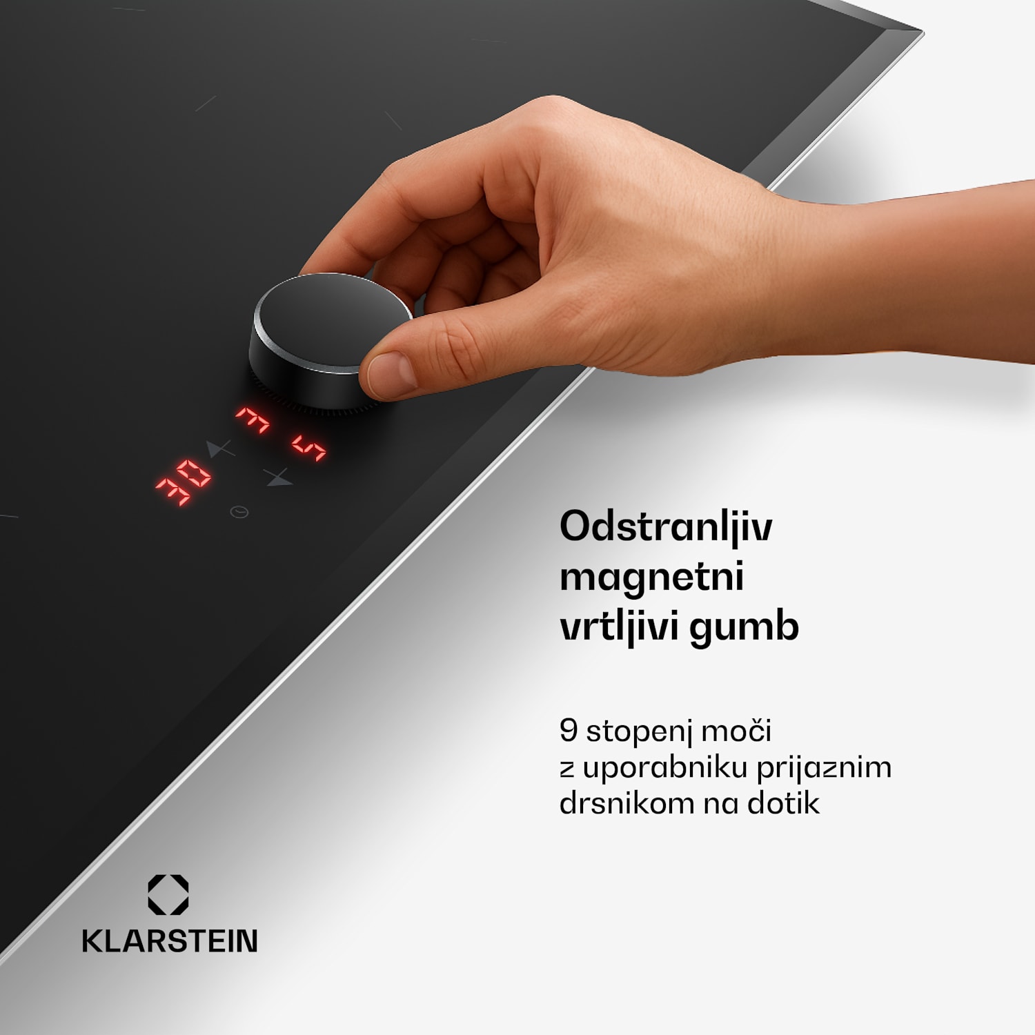 Magnichef indukcijska kuhalna plošča | 4 kuhalne cone | Sodobno in inovativno | 8200 W | 60 cm 