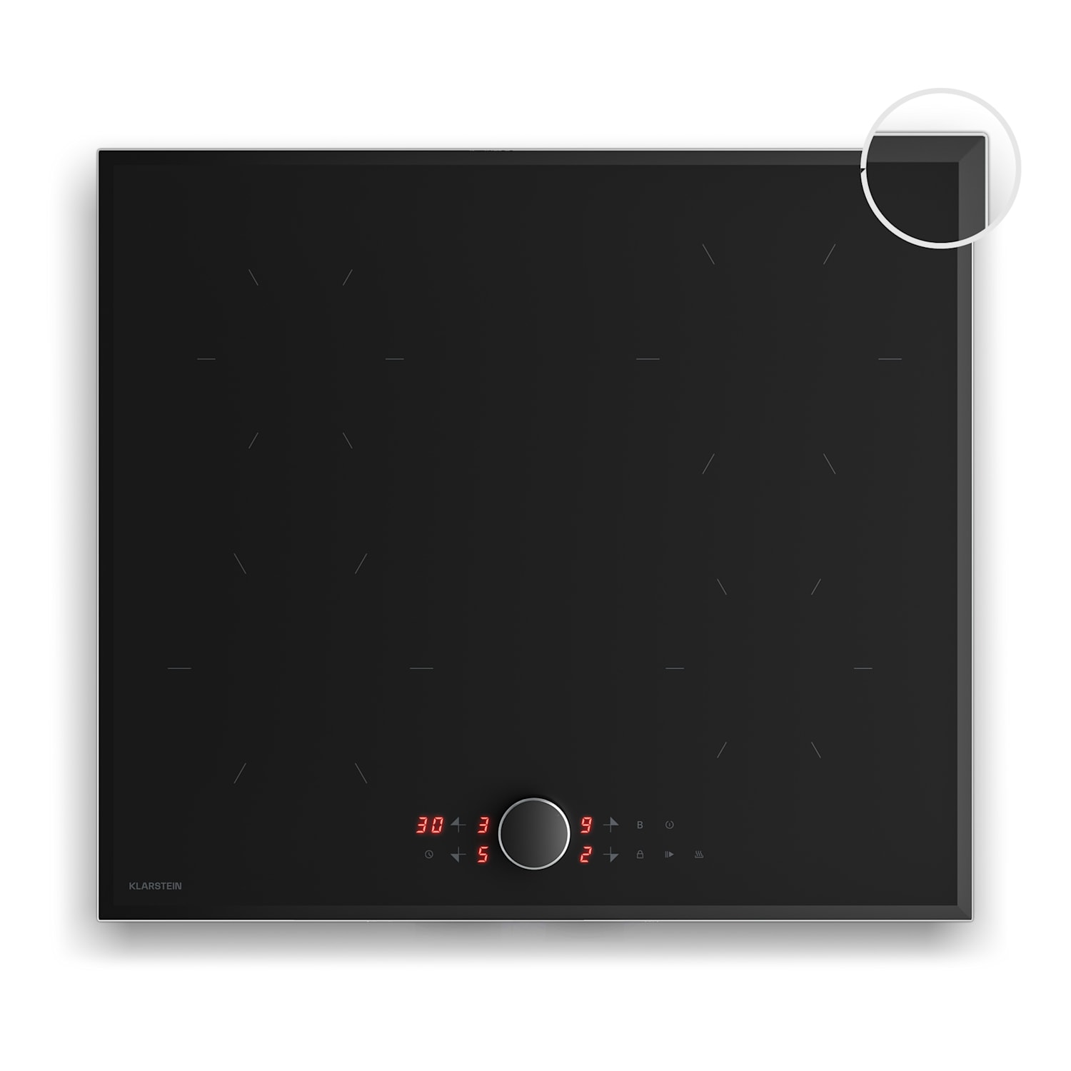 Magnichef table de cuisson à induction | 4 zones de cuisson | Moderne & innovante | 8200 W | 60 cm 