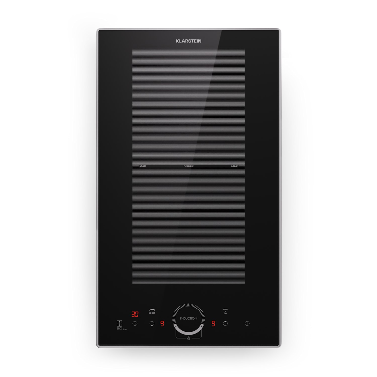 Delicatessa Domino Prime built-in induction hob 2 zones 3500 W self-sufficient Domino Prime | 30 cm | Black