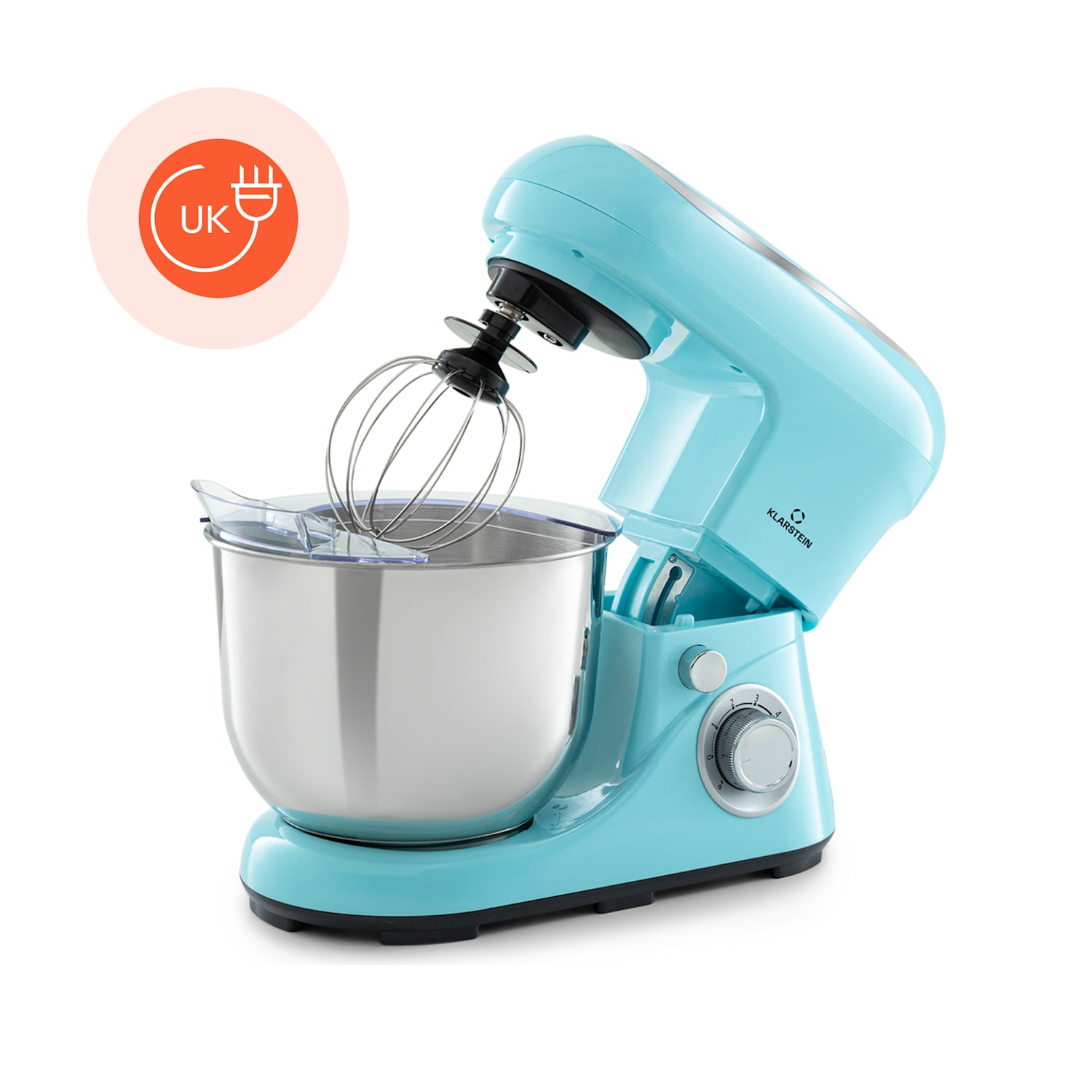 Bella Pico 2G Food Processor 1200W 1.6hp 6 Steps 5 Litres Aqua