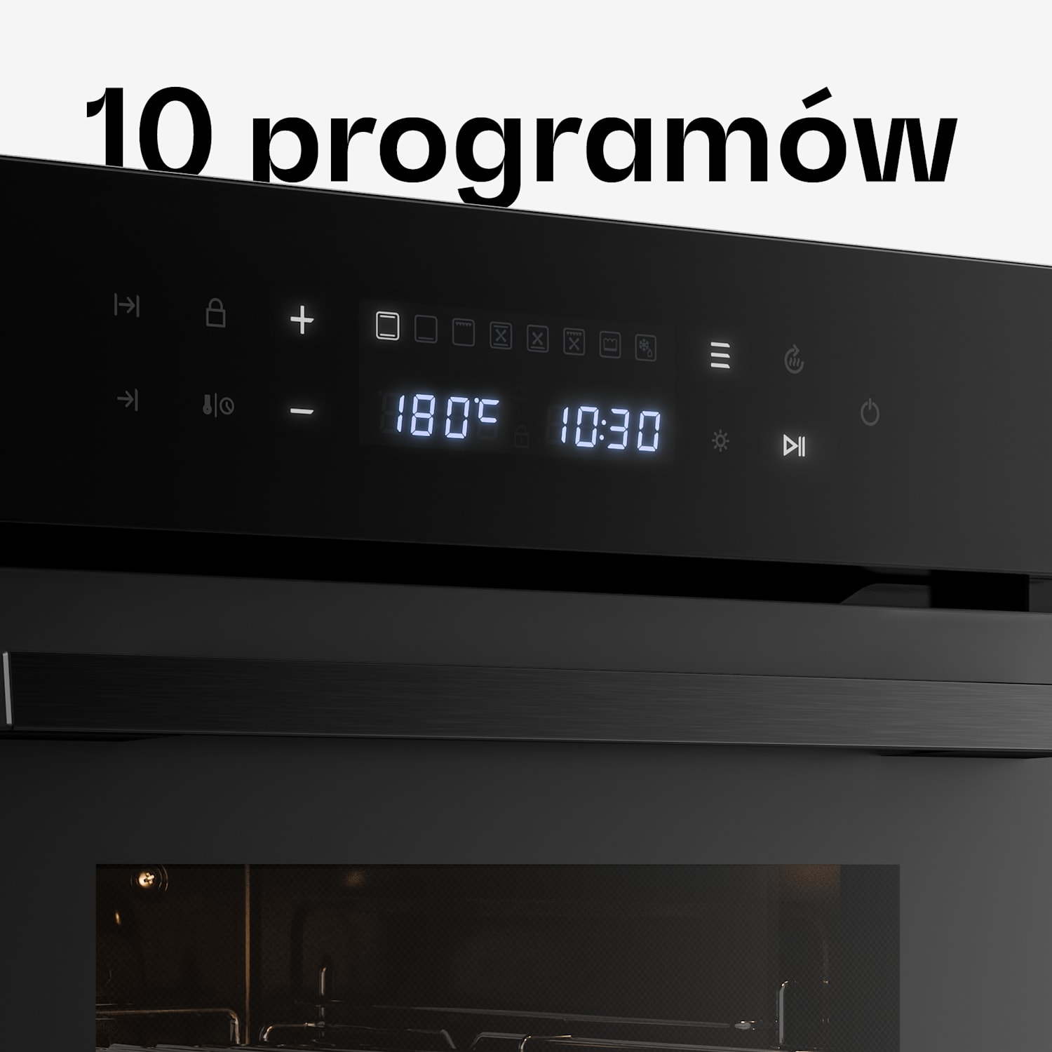 Piekarnik do zabudowy Velaire | 49 l | Klasa efektywności energetycznej A | 2350 W | Czarny | 45 cm 