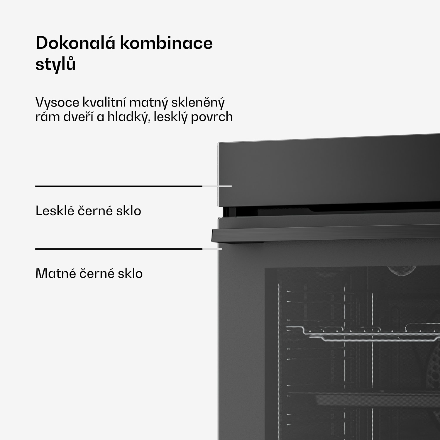 Velaire vestavná trouba | 90 cm | 127 litrů | Energetická třída A 90 cm