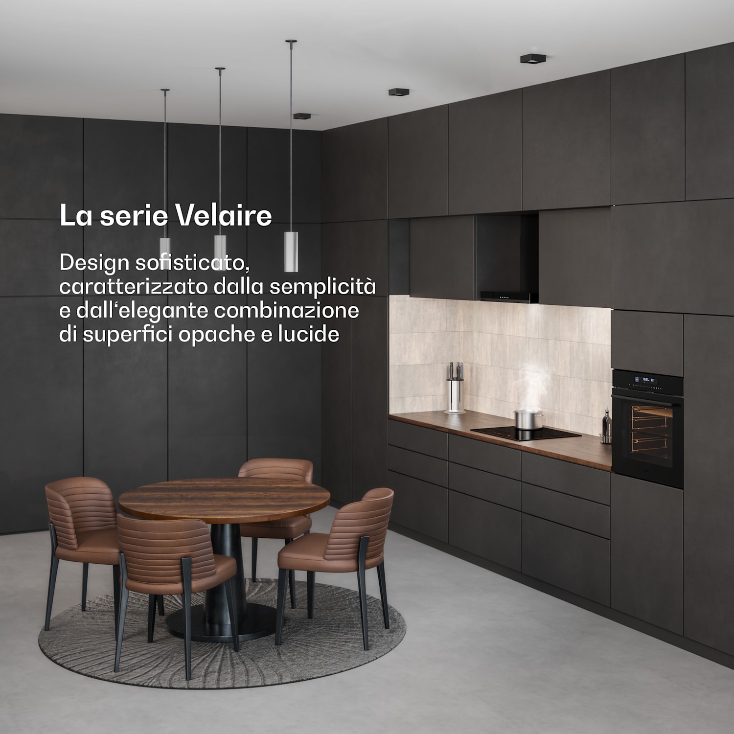 Forno da incasso Velaire | 90 cm | 127 litri | Classe di efficienza energetica A 90 cm