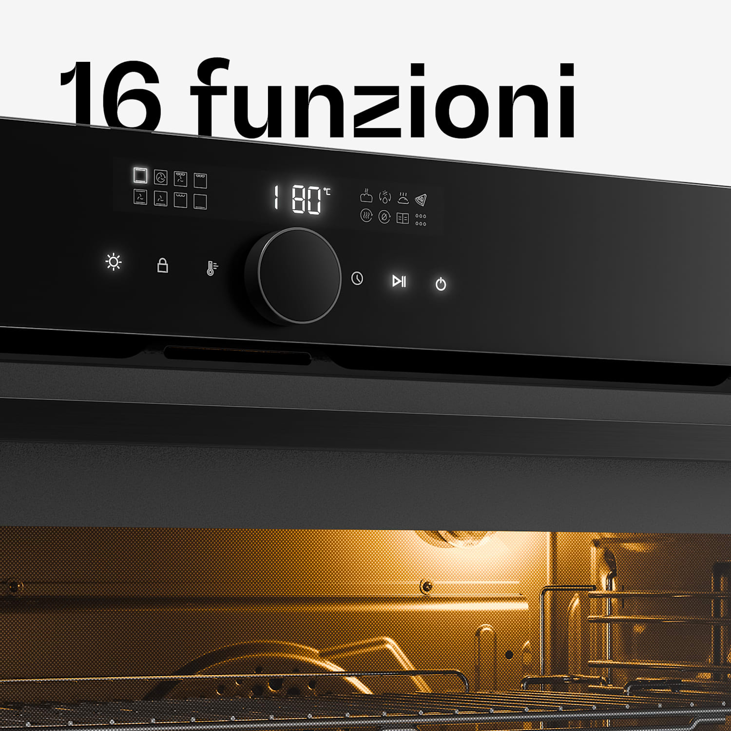 Forno da incasso Velaire | 90 cm | 127 litri | Classe di efficienza energetica A 90 cm