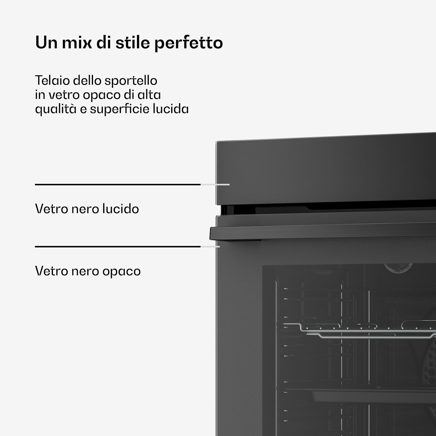 Forno da incasso Velaire | 90 cm | 127 litri | Classe di efficienza energetica A 90 cm