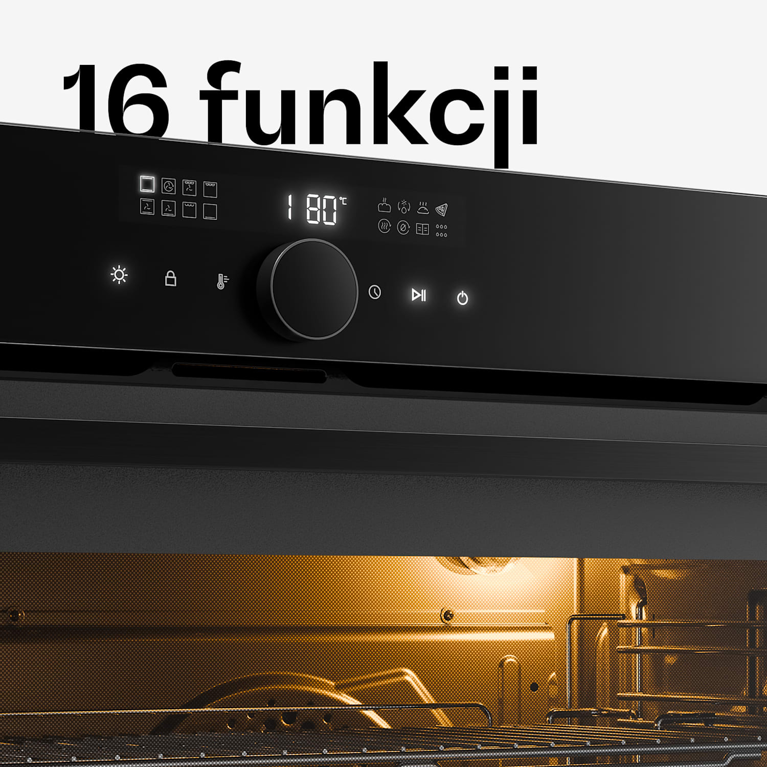 Velaire piekarnik do zabudowy | 90 cm | 127 litrów | Klasa efektywności energetycznej A 90 cm