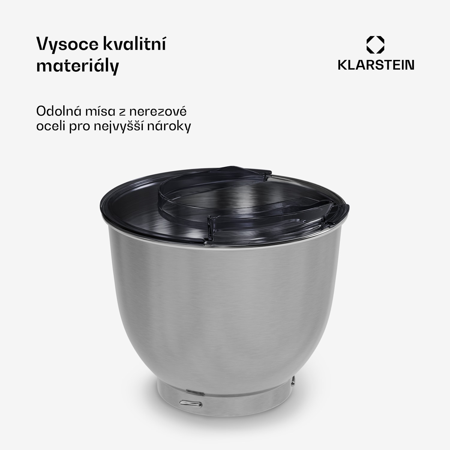 Bella Evo/Bella Pico mísa na míchání | nerezová ocel | 5 litrů | 0,6 kg těsta | vhodná do myčky nádobí 