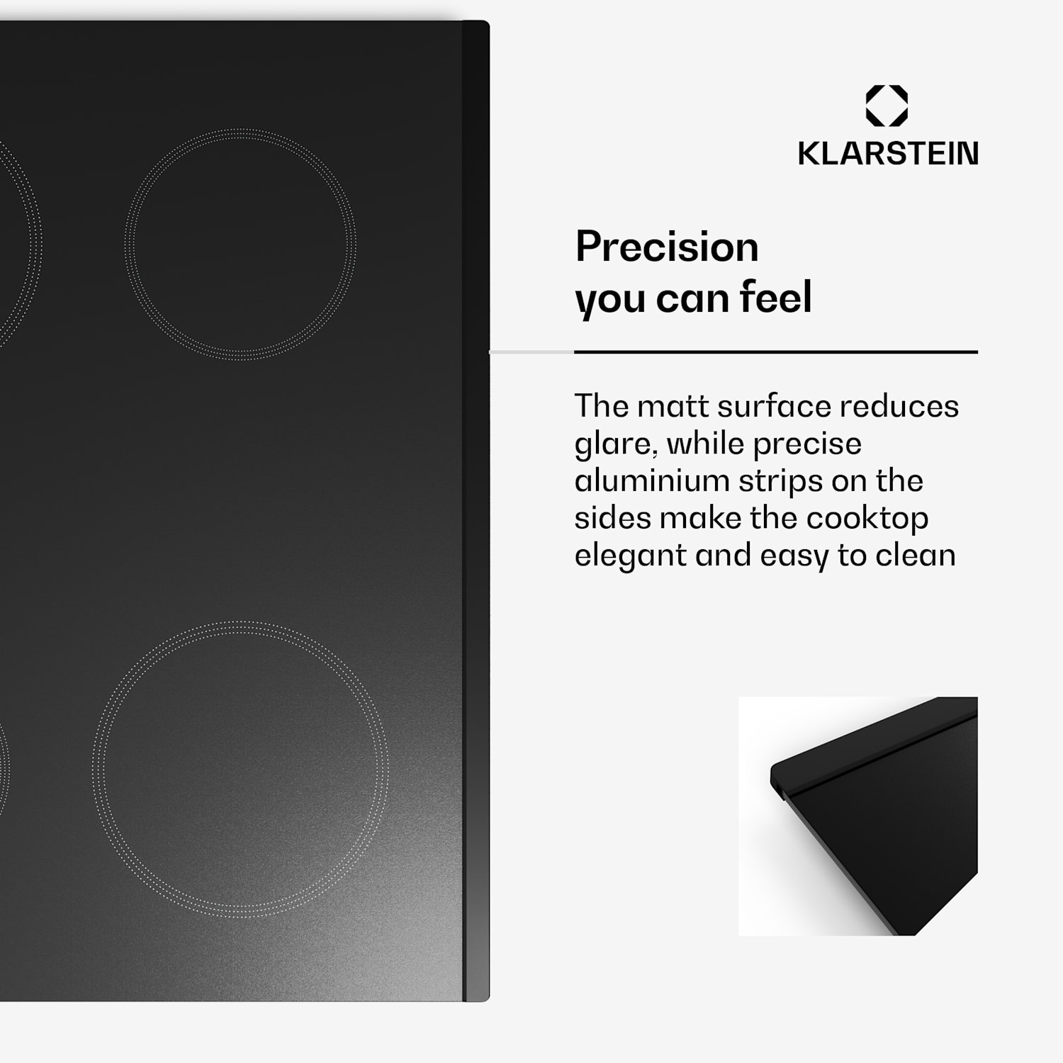 Kochheld placa de indução | Elegante e potente | 4 zonas de cozedura | 7200 W | 60 cm 60 cm | Preto