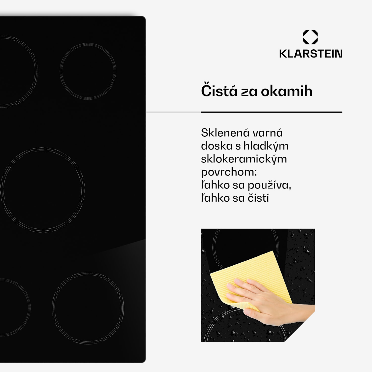 Kochheld indukčná varná doska | Elegantná a výkonná | 5 varných zón | 8700 W | 90 cm 90 cm | Čierna