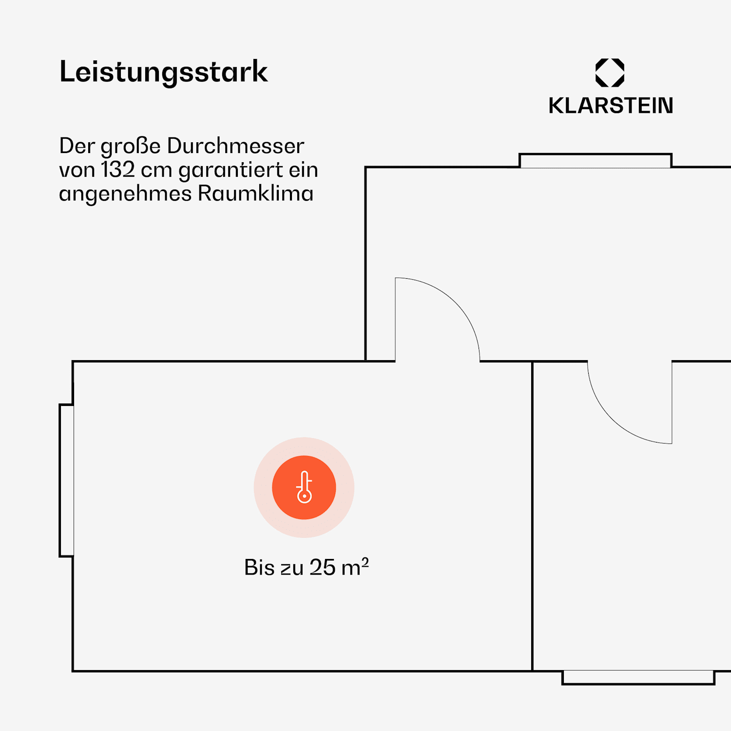 Santa Elena Deckenventilator | 132 cm | 35 W | 25 m² | Leiser Betrieb | Holz 132 cm (Räume 13–25 m²) | Fernbedienung | Ahorn