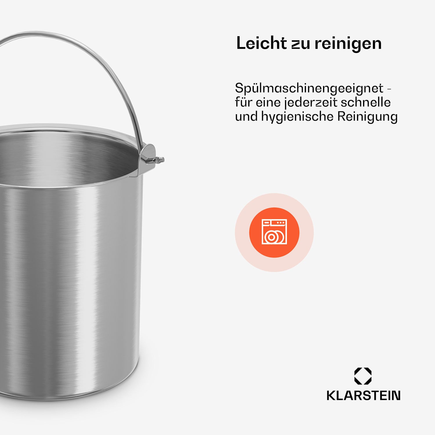 FrostFusion Eisbehälter | 1 Liter | Edelstahl | Rostfrei | Kratzfest | Spülmaschinenfest 