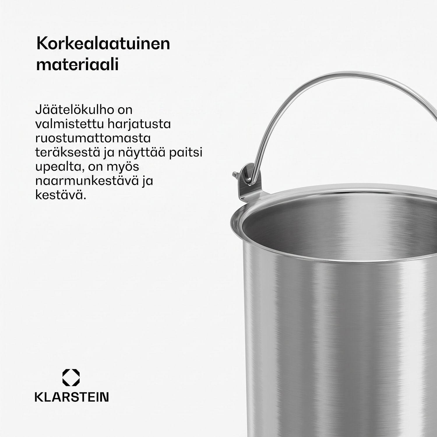 FrostFusion jääastia | 1 litra | ruostumaton teräs | naarmuuntumaton | astianpesukoneen kestävä 