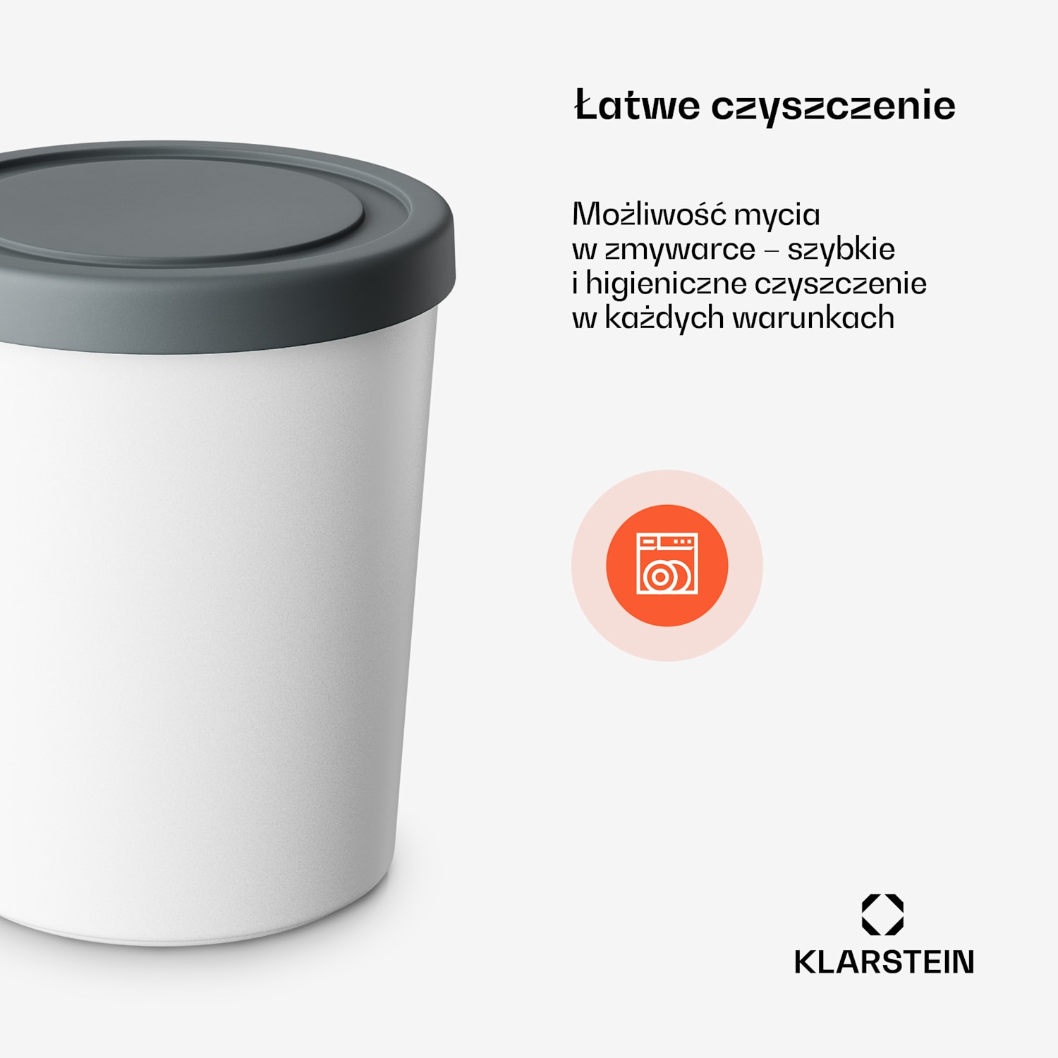 Zestaw pojemników | 180 ml | tworzywo sztuczne | możliwość mycia w zmywarce 