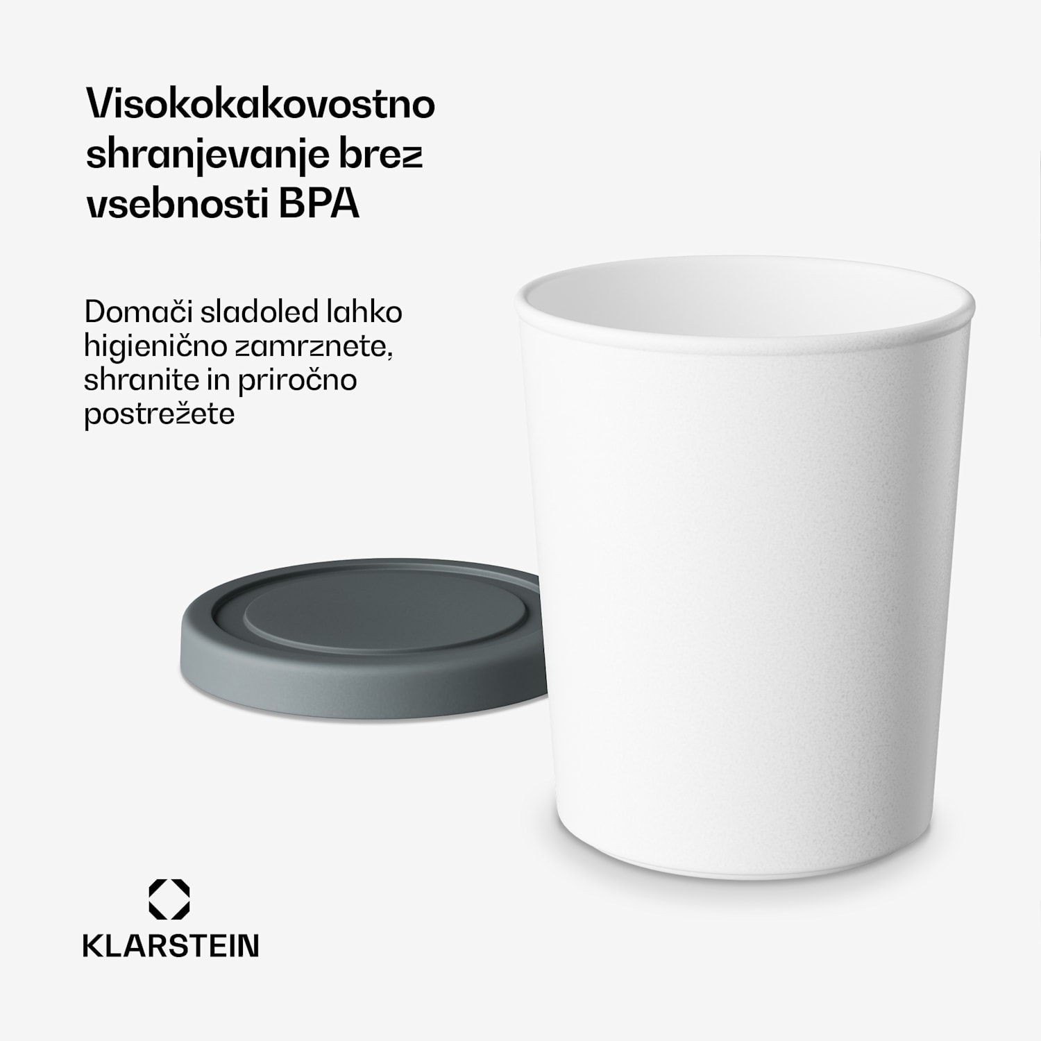 Set za led | 180 mililitrov | plastika | primeren za pomivanje v pomivalnem stroju 