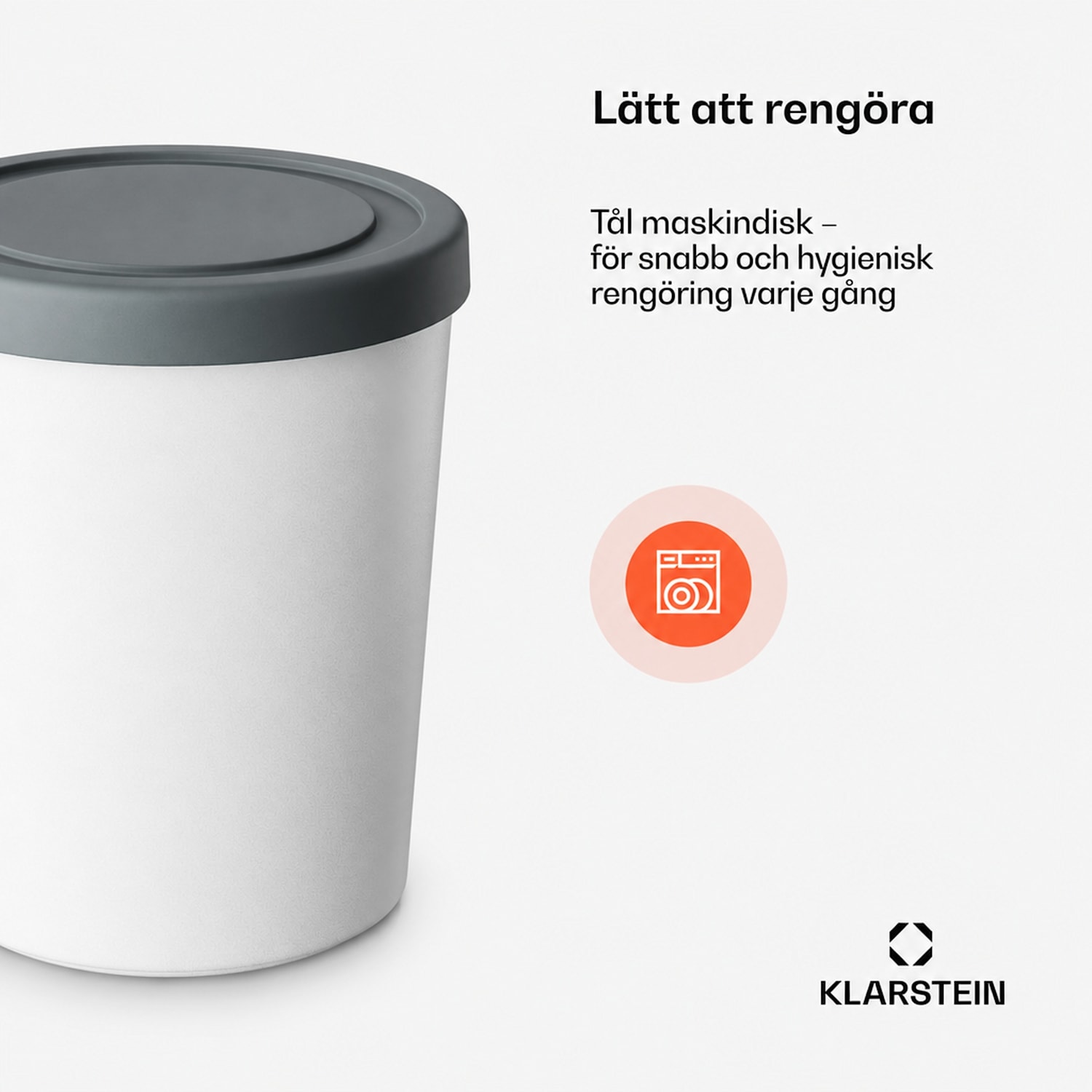 Isbehållarset | 180 milliliter | Plast | Tål diskmaskin 