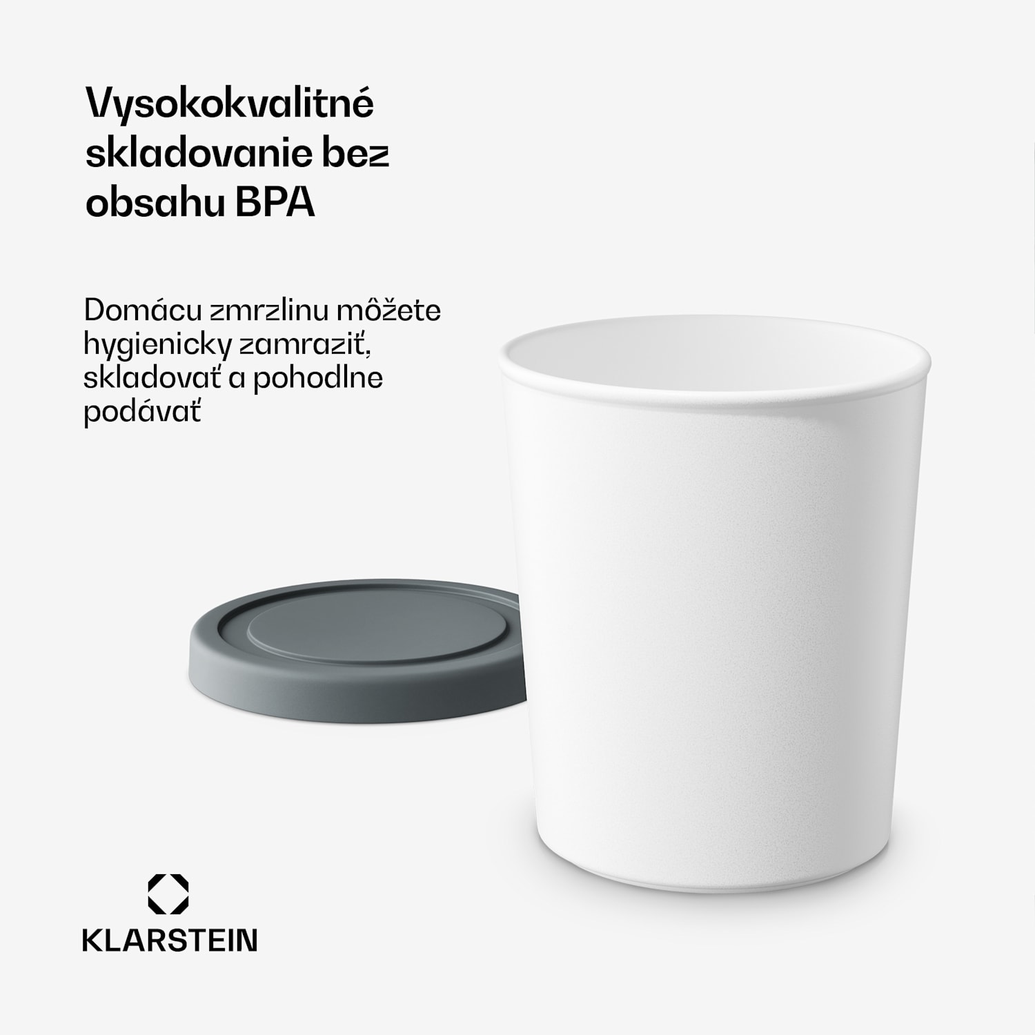 Súprava na ľad | 1 liter | plast | vhodné do umývačky riadu 