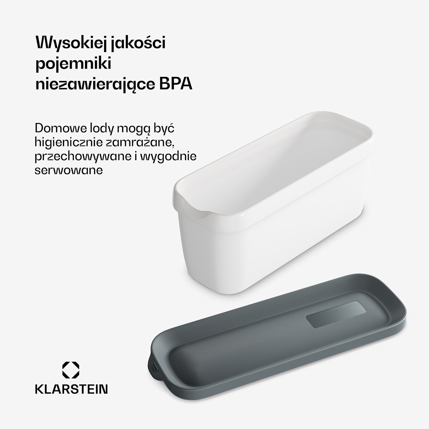 Zestaw pojemników | 1,5 l | tworzywo sztuczne | możliwość mycia w zmywarce 