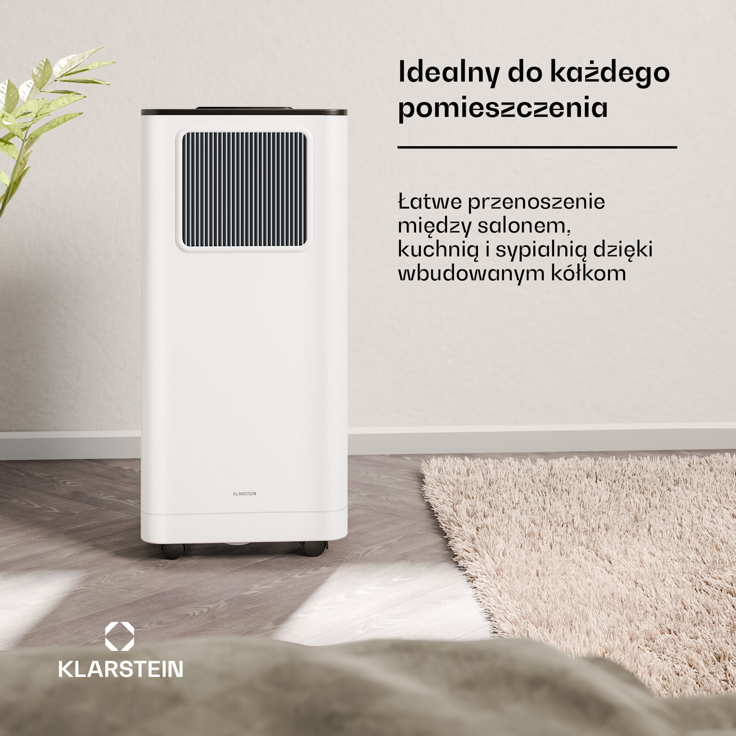 Breeze Box klimatyzator przenośny | 11000 BTU | 32 cm | 51 m² | klasa energetyczna A 11.000 BTU | Biały