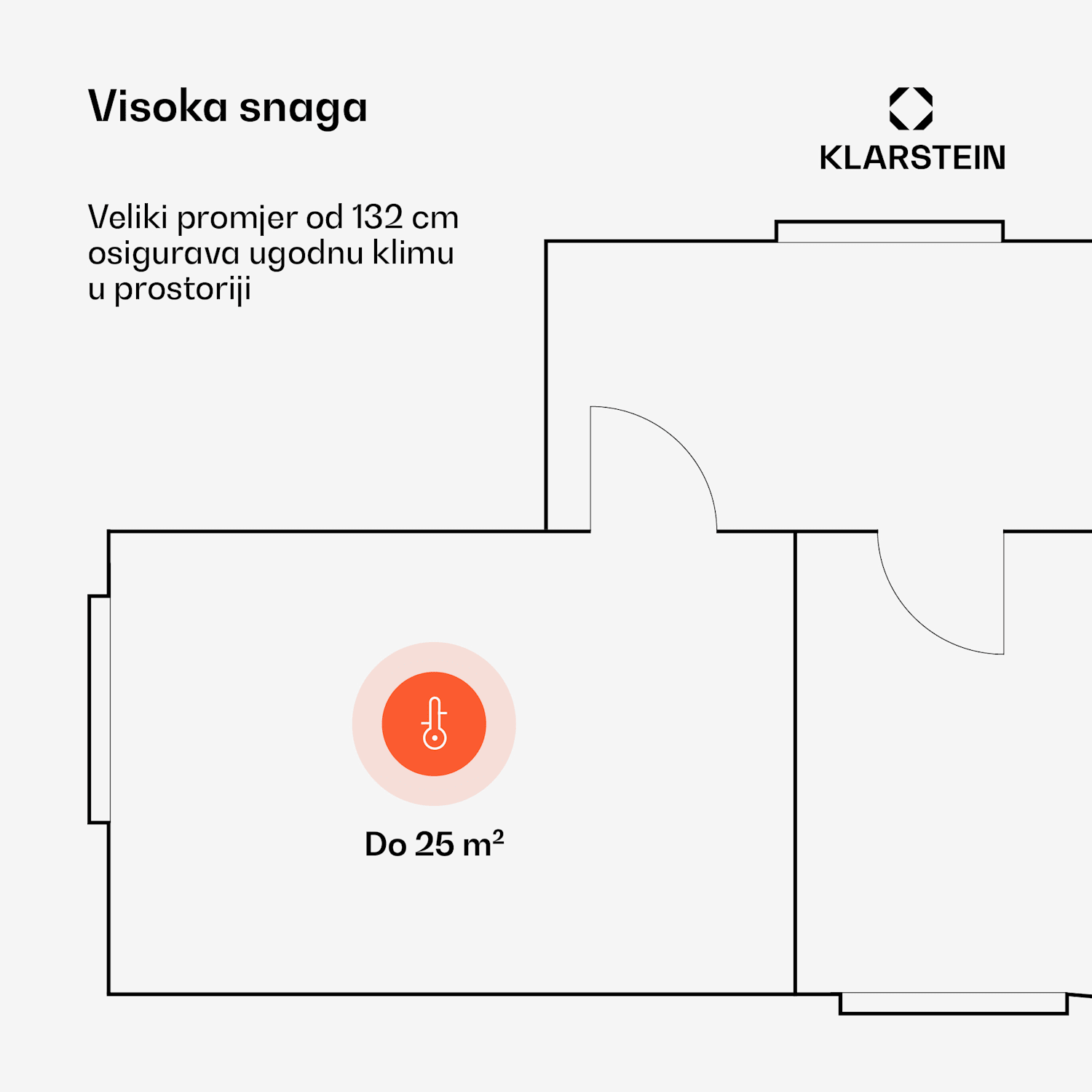 Bolero stropni ventilator sa svjetlom | 132 cm | 35 W | Tihi rad | Drvo 132 cm (sobe 13–25 m²) | Daljinski upravljač | Orah