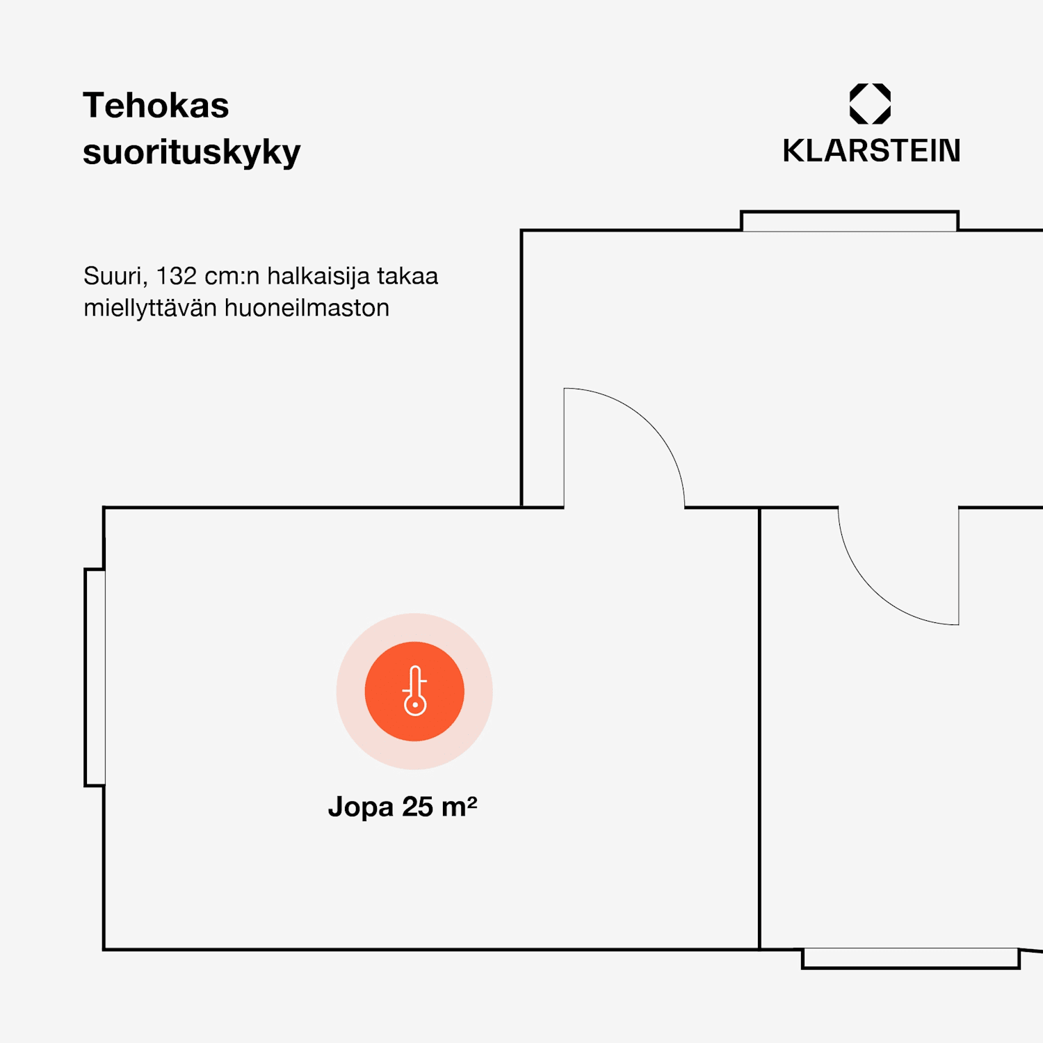 Bolero kattotuuletin valolla | 132 cm | 35 W | Hiljainen toiminta | Puu 132 cm (huoneet 13-25 m²) | Kaukosäädin | Musta