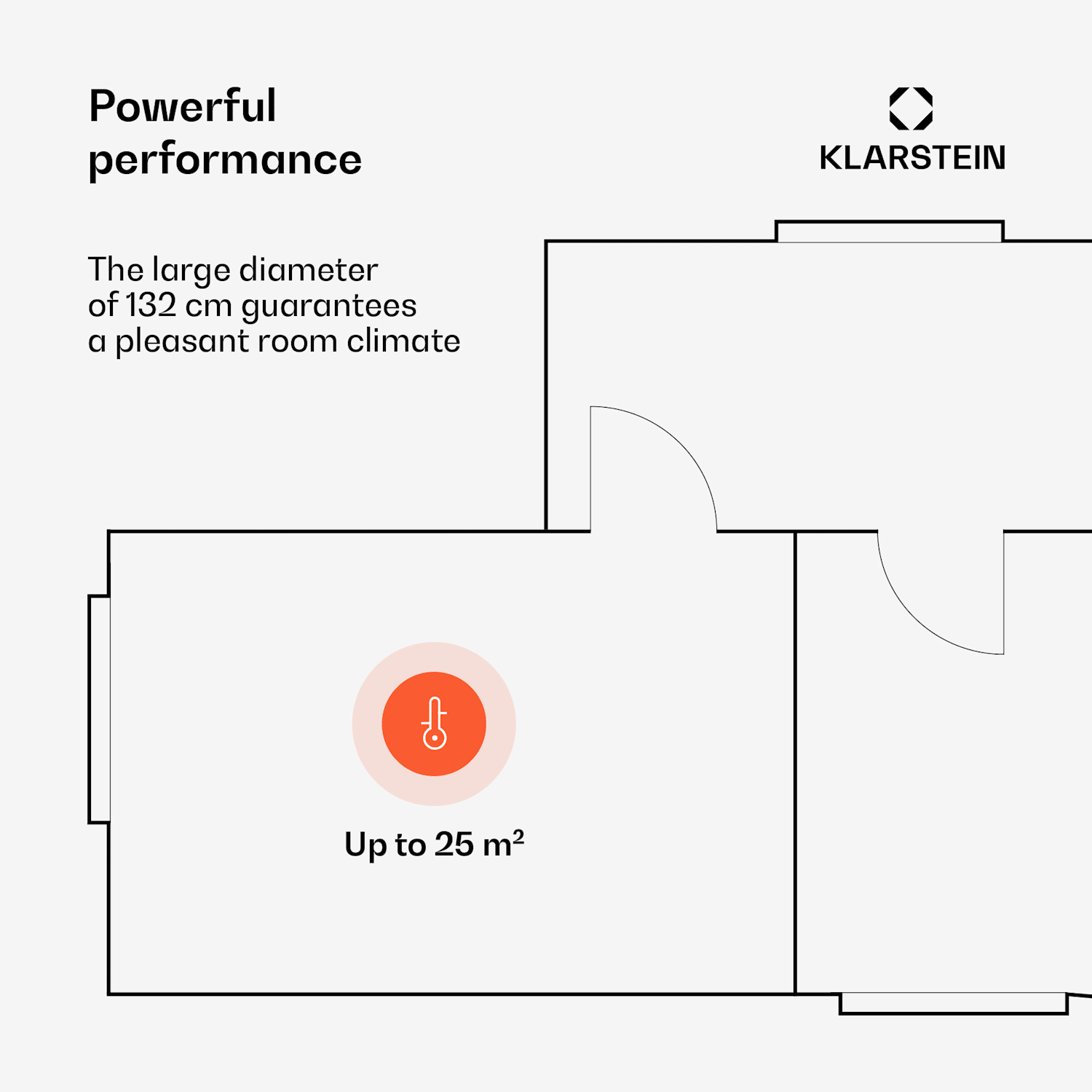 Bolero kattotuuletin valolla | 132 cm | 35 W | Hiljainen käyttö | Puu 132 cm (huoneet 13-25 m²) | Kaukosäädin | Musta