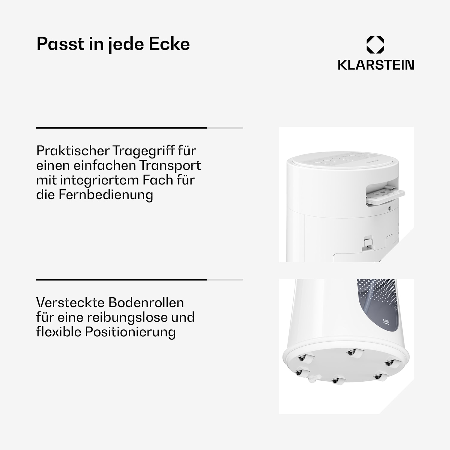 Frost rafraîchisseur d'air à eau | 200 m³/h | 7 l | 20 m² | 2 packs de refroidissement | 4 modes | 45 W 200 m³/h | Blanc