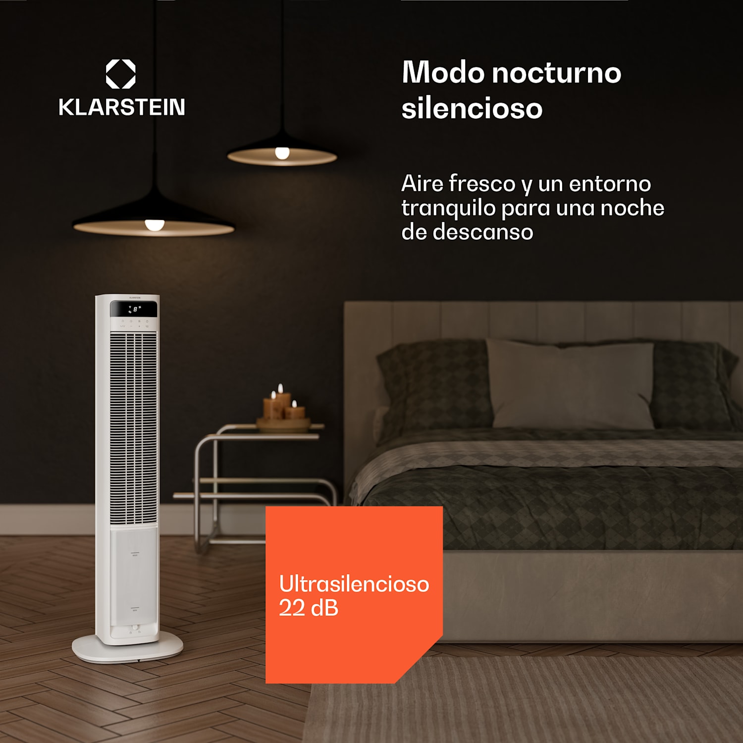 Mistral Smart enfriador de aire con refrigeración por agua | 365 m³/h | 4 L | 35 m² | 3 modos | 36 W Sí | Blanco