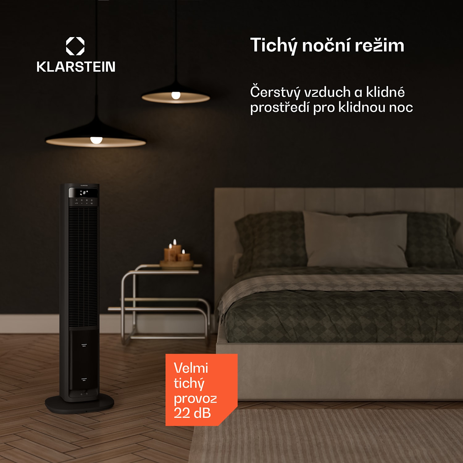 Mistral inteligentní ochlazovač vzduchu s vodním chlazením | 365 m³/h | 4 l | 35 m² | 3 režimy | 36 W Ano | Černá