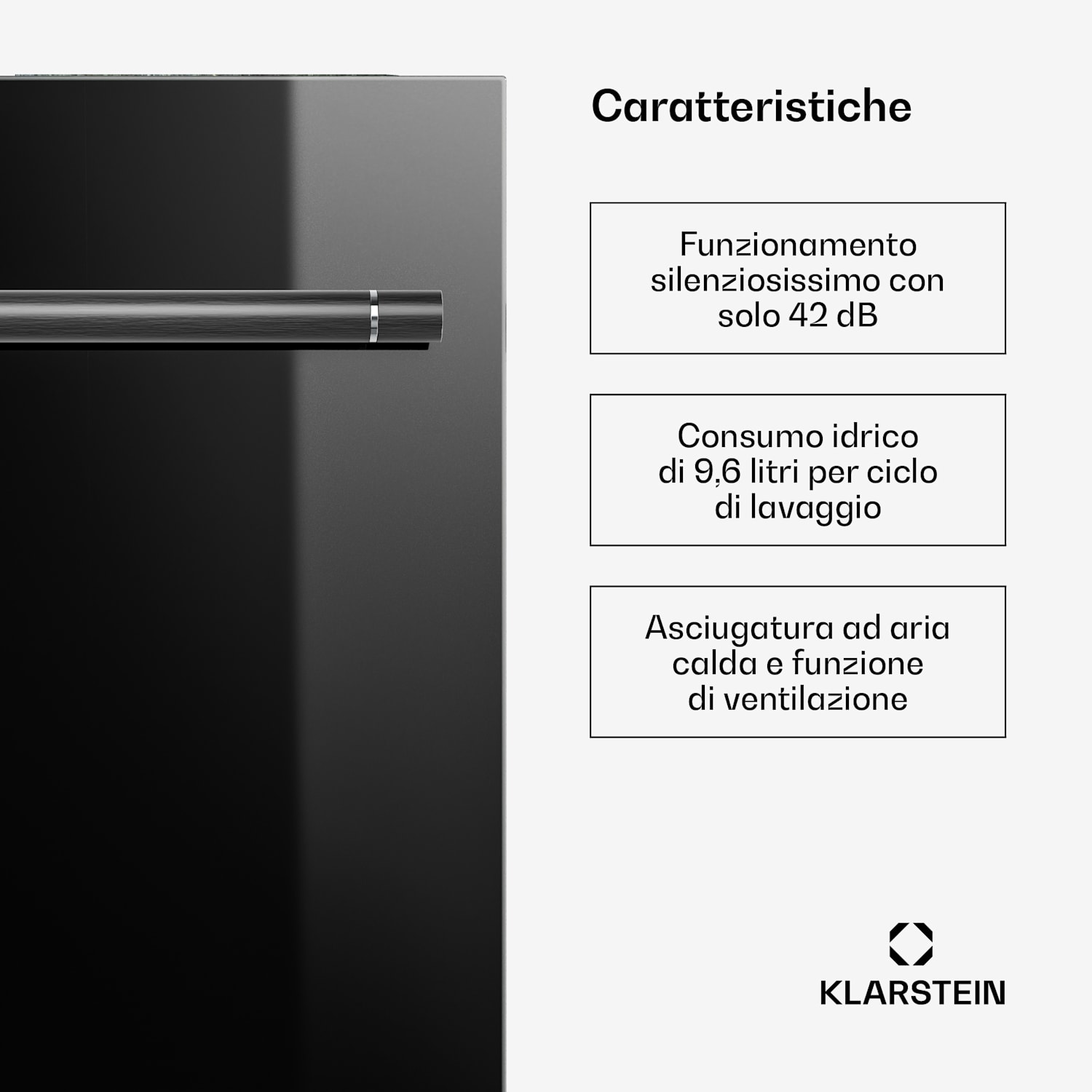 Luxara - Lavastoviglie da incasso | 8 programmi | Tecnologia AquaStop | 1900 W | 60 cm 
