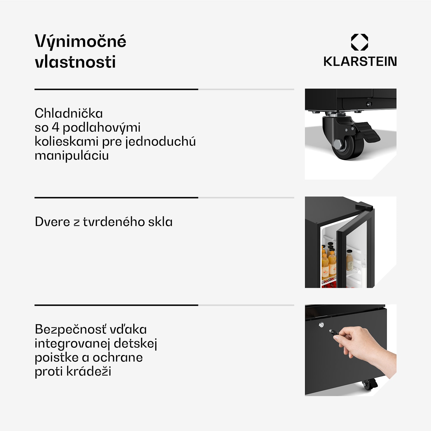 GrandCooler gastro chladnička na nápoje | 191,5 x 43 cm | LED vnútorné osvetlenie | Čierna 220 L | Čierna