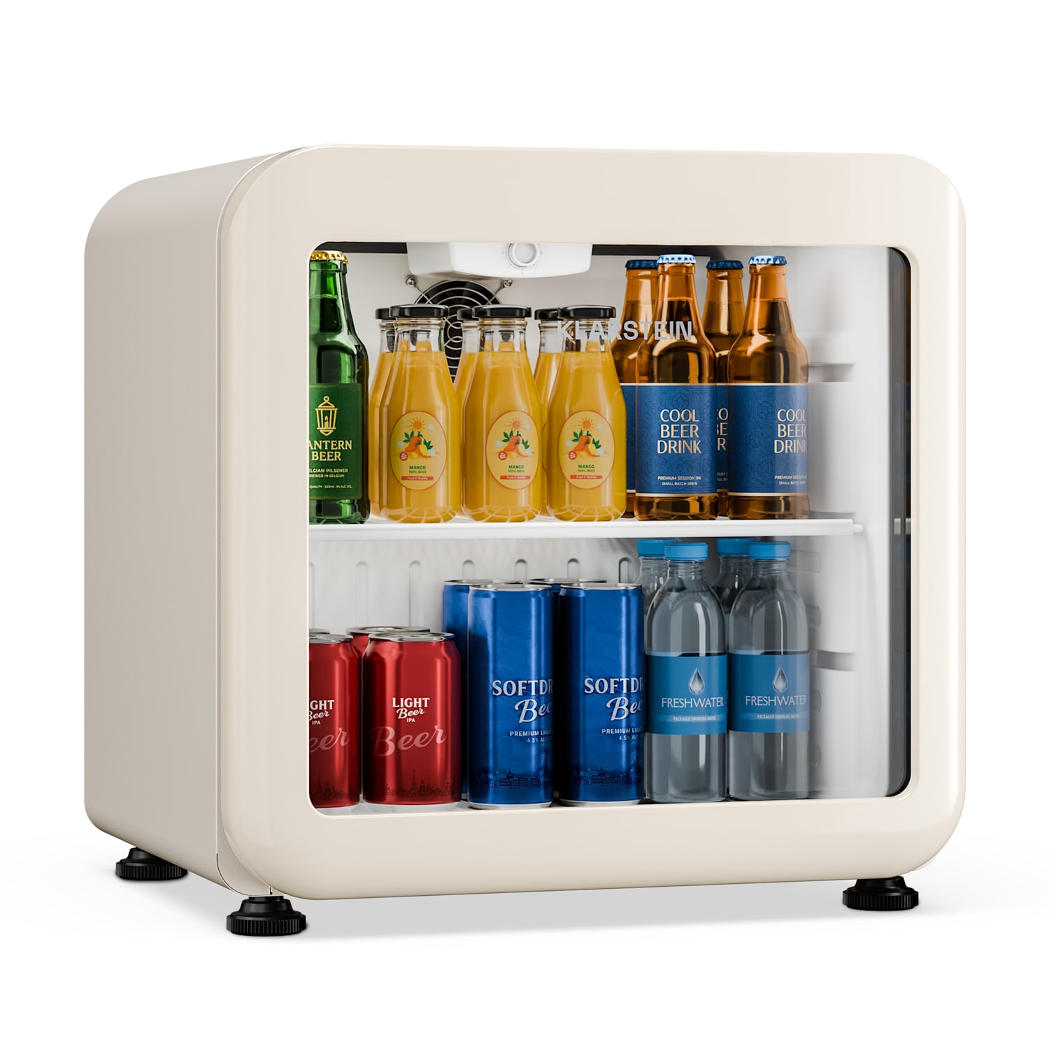 Chladicí box na nápoje Audrey Evo | 39 x 38 cm | LED osvětlení interiéru | 75 W | 42 dB 46 Ltr | Crema