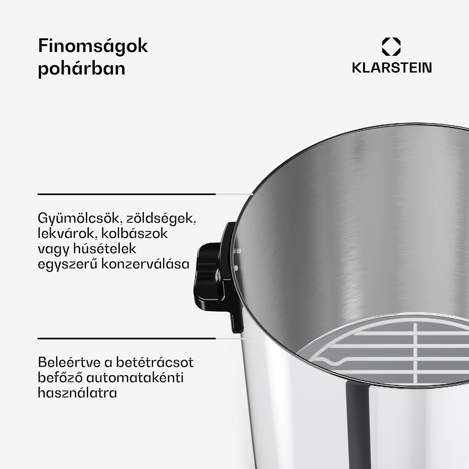 Biggie Befőző- és forralt bor automata | 25 liter | 30-110 °C | 1800 W | Rozsdamentes acél 25 L | Szerelő | Ezüst