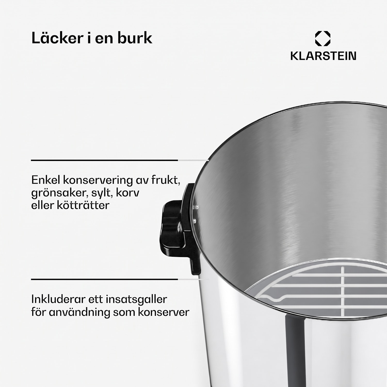 Biggie konserverings- och glöggautomat | 25 liter | 30-110 °C | 1800 W | Rostfritt stål 25 L | Mekaniker | Silver