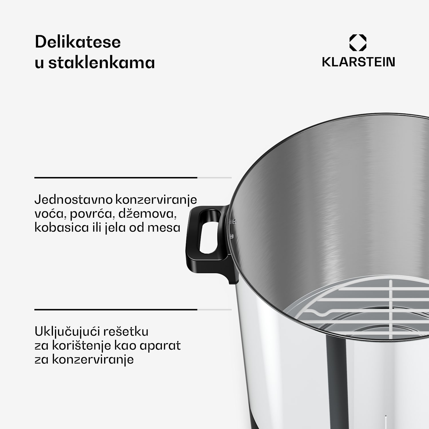 Biggie aparat za sterilizaciju i kuhanje kuhanog vina | 25 L | 30-100 °C | 2000 W | nehrđajući čelik 25 L | Digitalan | Srebro