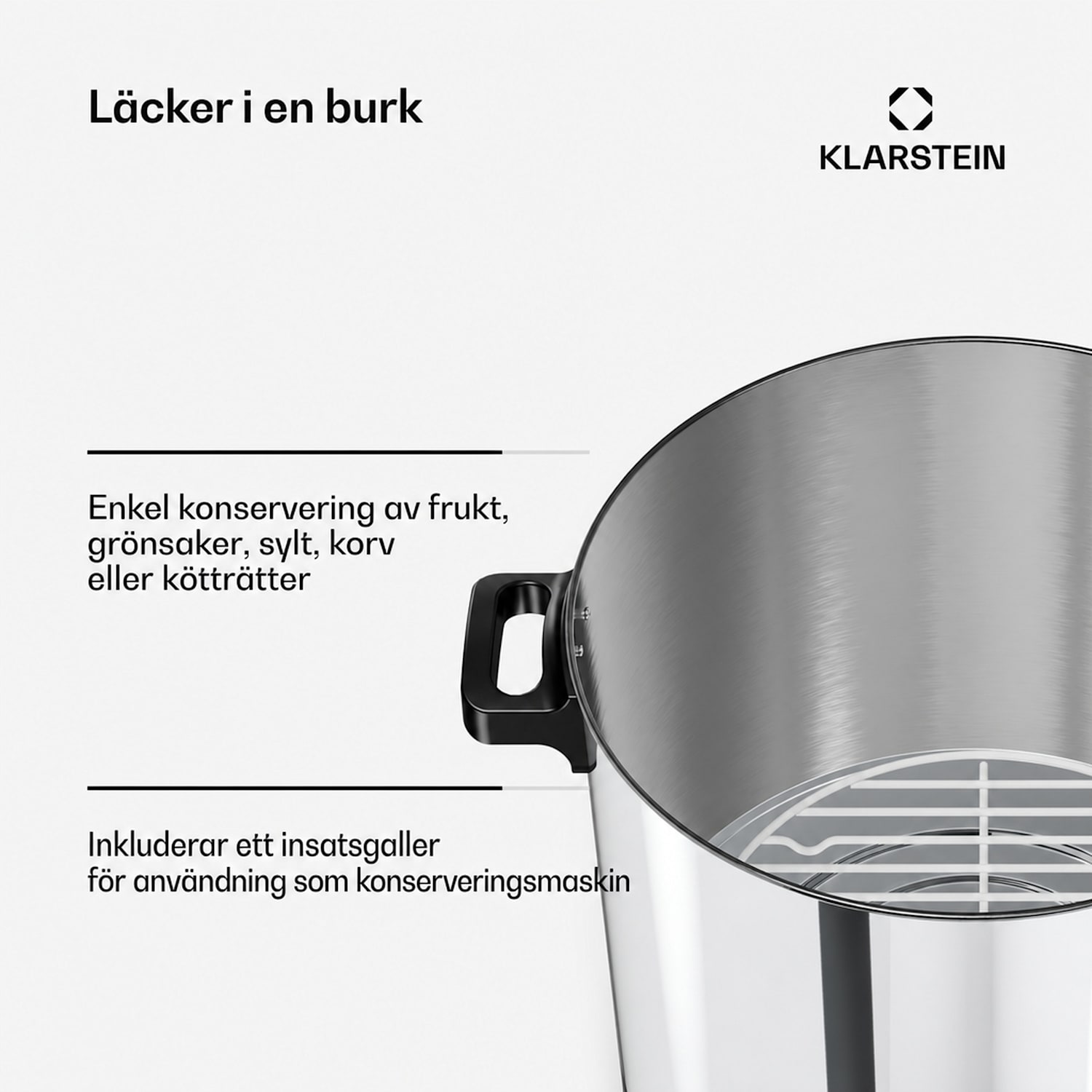 Biggie konserverings- och glöggautomat | 25 liter | 30-100 °C | 2000 W | Rostfritt stål 25 L | Digital | Silver