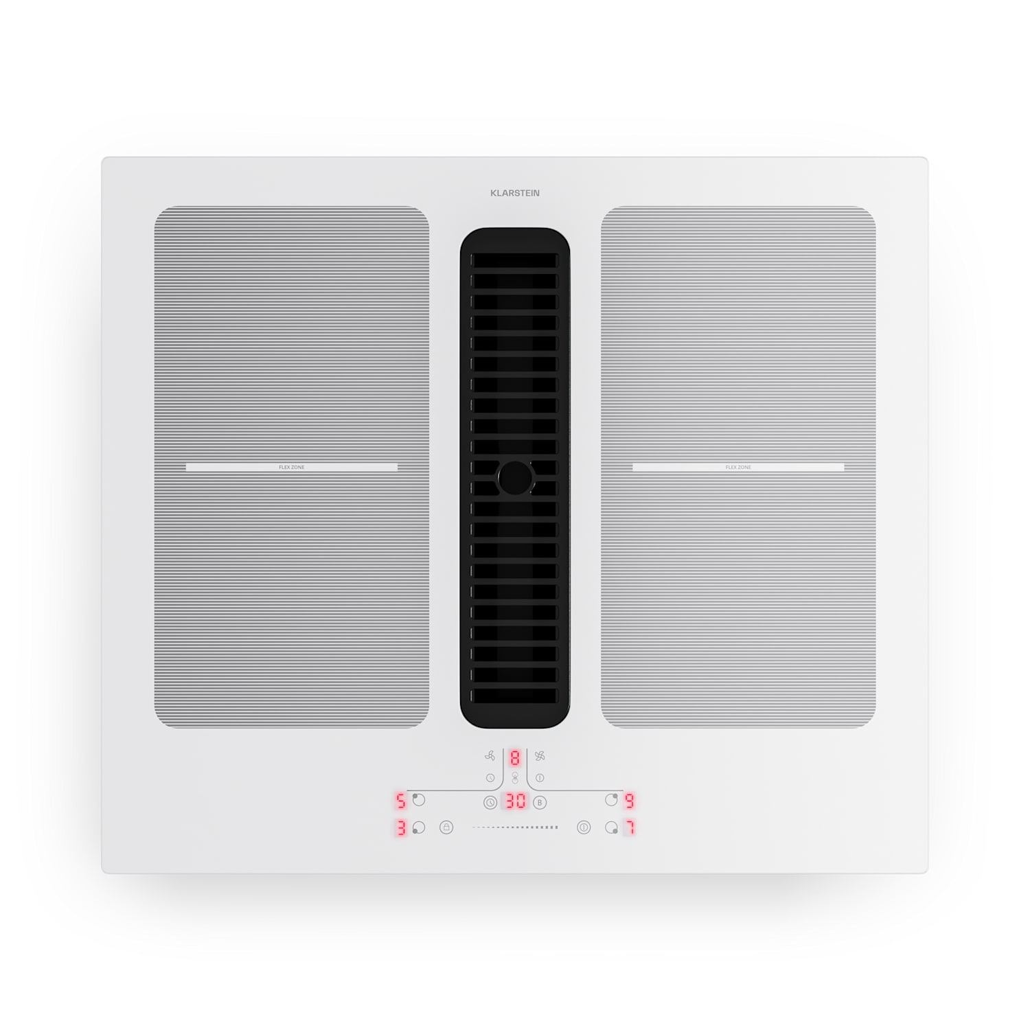 Full House -induktioliesi liesituulettimella | 4 keittoaluetta | 7335 W | 530 m³/h | 60 cm 