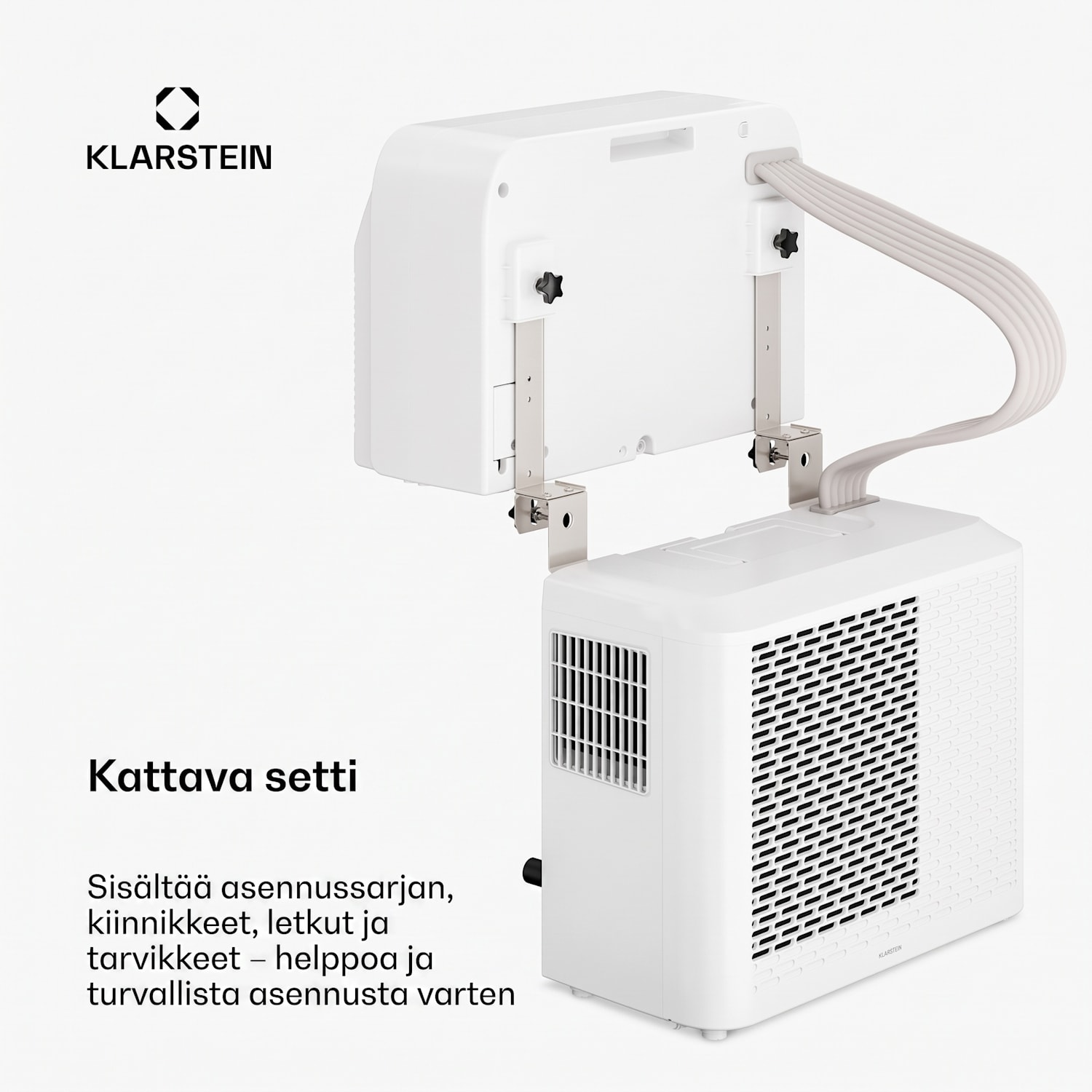 Chillavan mobiililaitteinen ilmastointilaite asuntovaunuille | 5000 BTU | 33 cm | 12,2 m² | Energiatehokkuusluokka A 