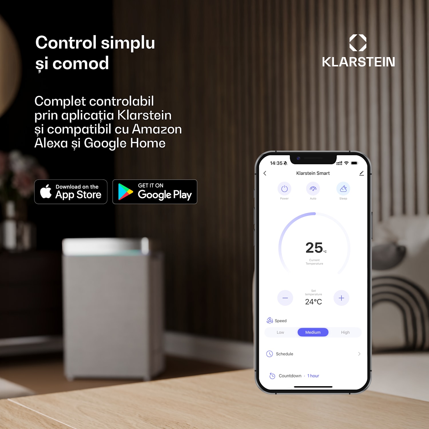 Aparat de aer condiționat mobil Chillavan pentru rulote | 5.000 BTU | 33 cm | 20 m² | Clasa energetică A 