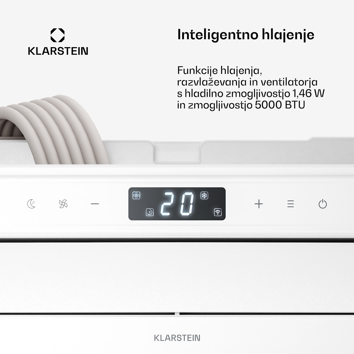 Chillavan mobilna klimatska naprava za avtodome | 5000 BTU | 33 cm | 20 m² | energijski razred A 