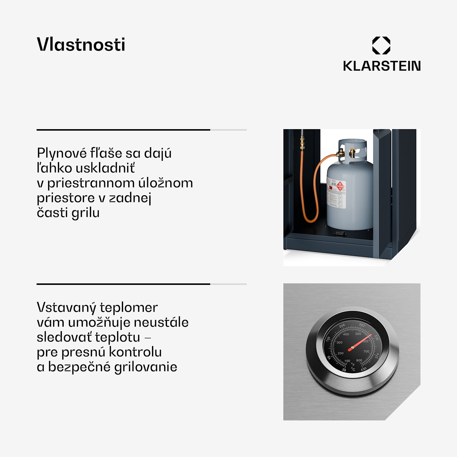 WaldChef plynový gril | 4 horáky | 30 mbar | 12800 W | Liatinový rošt | Nehrdzavejúca oceľ 