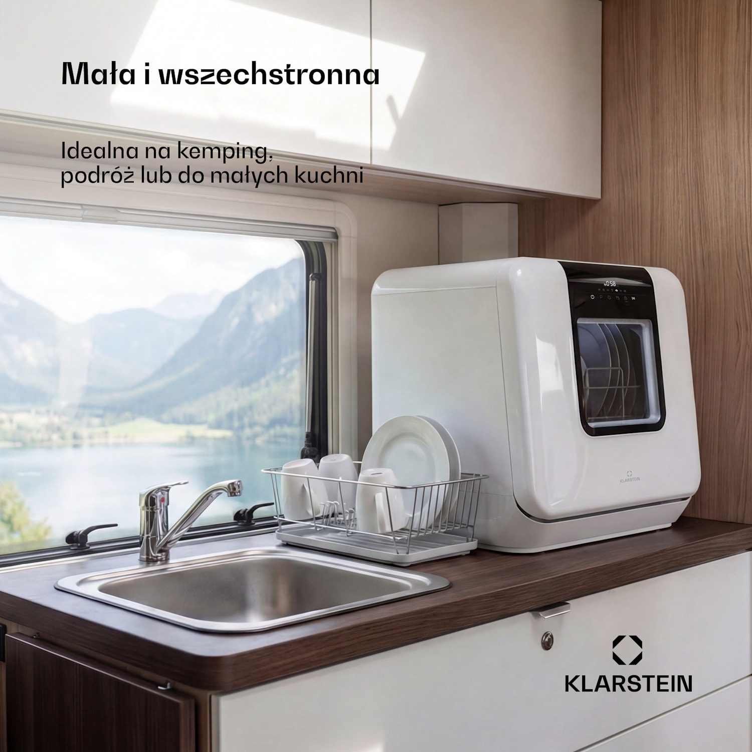 Zmywarka blatowa Melville | 7 programów | Technologia Aqua-Stop | 860 W | 42 cm D